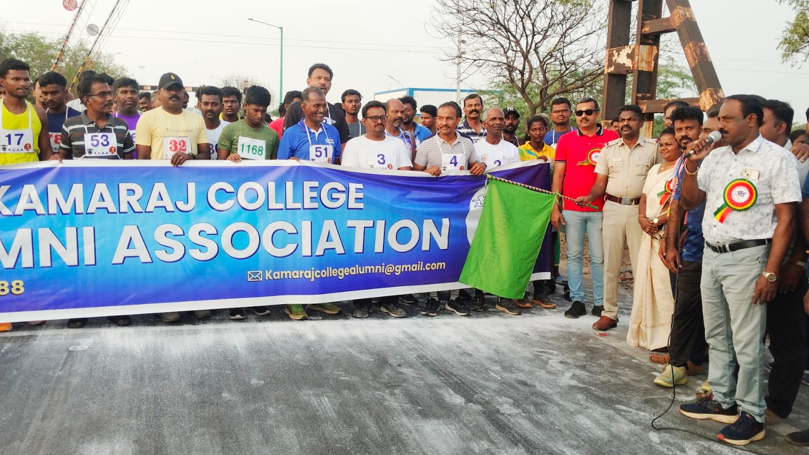 தூத்துக்குடியில் பெண்கள் சமத்துவத்தை வலியுறுத்தி விழிப்புணர்வு மாரத்தான்